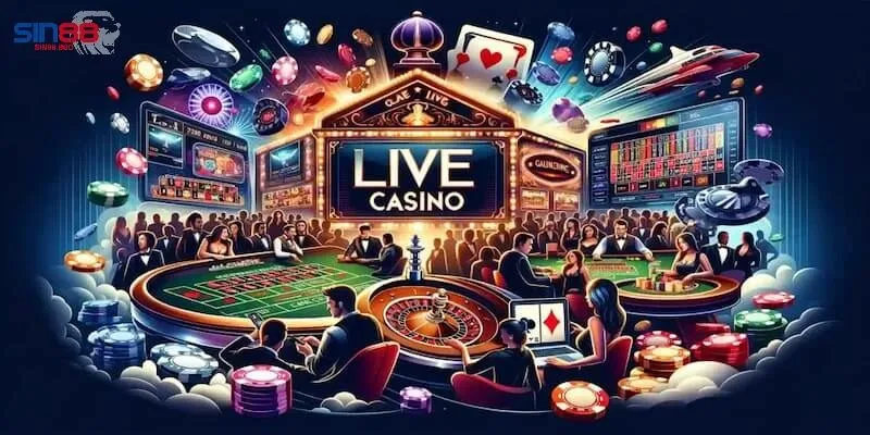 Các trò chơi Casino trực tuyến hấp dẫn tại Sin88